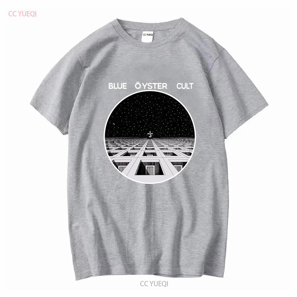 Blue Oyster CulT T Shirt Black S 5XL VN3404 vintage Washed Unisex designer clothes Casual Top For Everyday Wear Stylish fashion