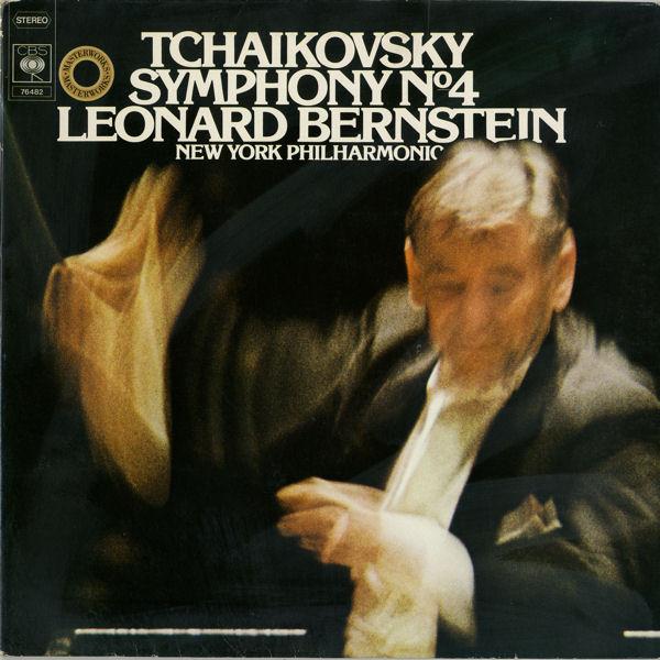 LP Record TCHAIKOVSKY, LEONARD BERNSTEIN, NEW - Symphony No. 4 76482 CBS Masterworks 1976 Netherland Classical Used