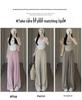 Women's High Waist Casual Wide-Leg Cotton Linen Pants - 9 Colors, Lightweight, Summer Style