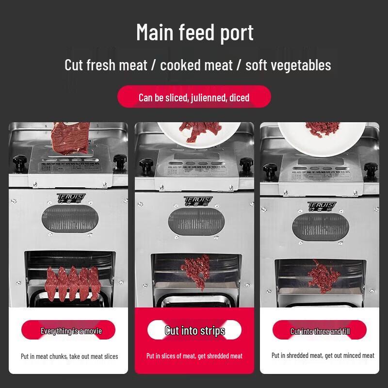 Commercial Electric Meat Slicer & Vegetable Cutter