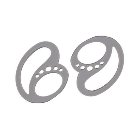 2Pcs Ear Plug Anti-falling Soft Silicone Earphone Clip for Earbuds