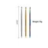 Inclined Plane Russian Steel Push Double-ended Dead Skin Push Manicure Tool  Manicurist