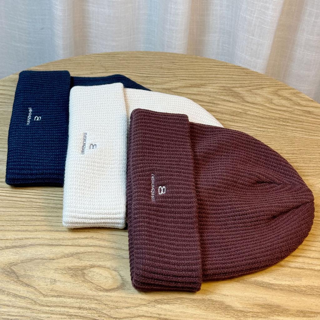 Winter American Cold Hat Fashion Niche Trendy Brand Letter Embroidery Sports Hat Woolen Hat Women's Knitted Hat