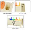 Rainbow Popsicles Molds Safe Summer Parties Ice Molds with Easy Demold Feature and Reusable Drips Guards Stick