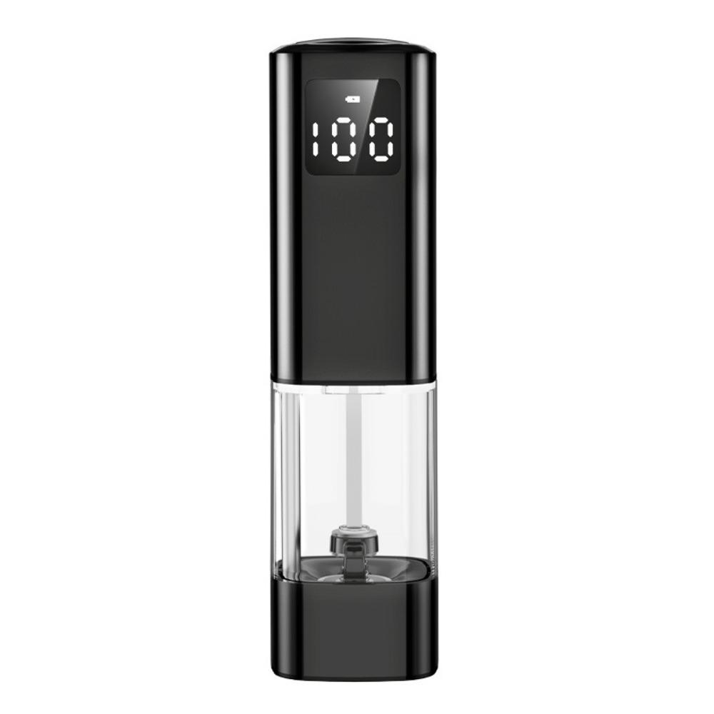 Rechargeable Automatic Spices Grinder Seasoning Grinder Bottle Salad чёрный