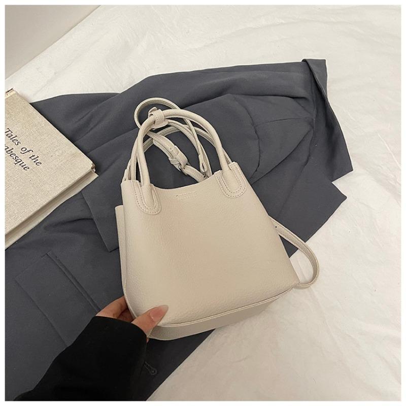 Bucket Bag Women's Simple Bag Summer New Fashion Trend Shoulder Bag Simple Versatile Messenger Bag