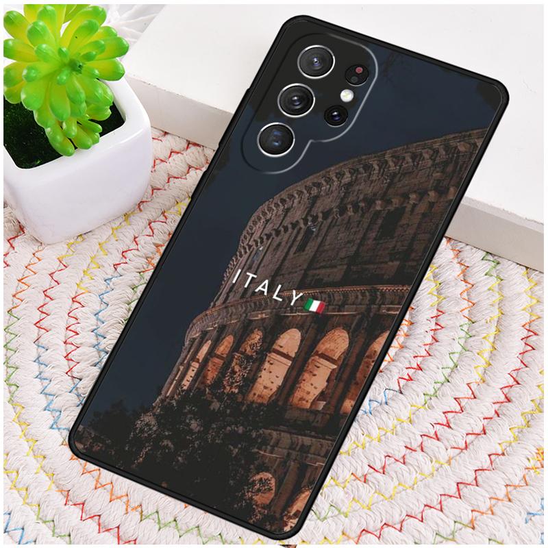 Custodia per telefono Flag Italia per Samsung Galaxy note 10 pro S26 Ultra S23 S24 FE S25 S21 S22 PLUS Cover antiurto