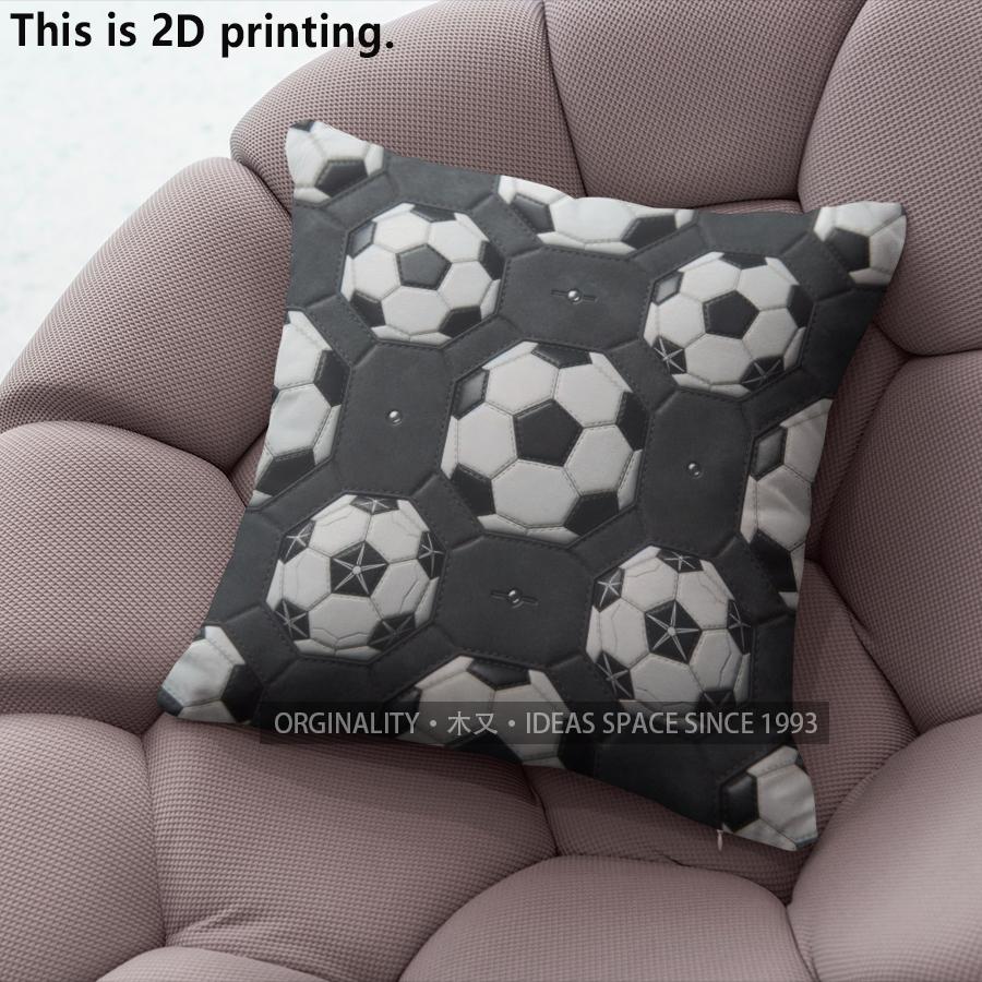 Soccer Themed Decorative Throw Pillow Covers Pattern Cushion Cover Suitable For Sofa Bedroom Car Pillow Cover