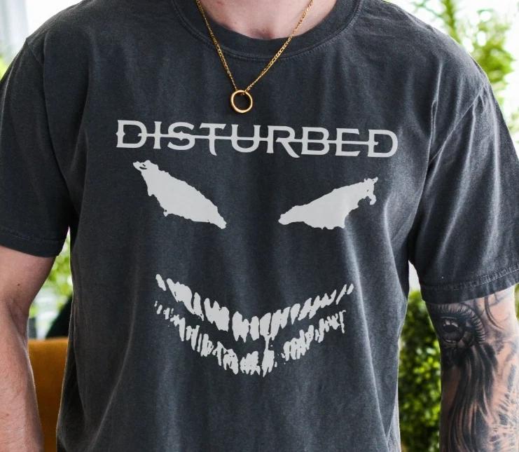 Disturbed The Guy T-Shirt Heavy Metal Band on Premium Vintage Comfort Colors Tee S