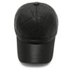 peaked cap autumn and winter thickened baseball cap warm men's fleece thickened old man hat ear protection hat tide