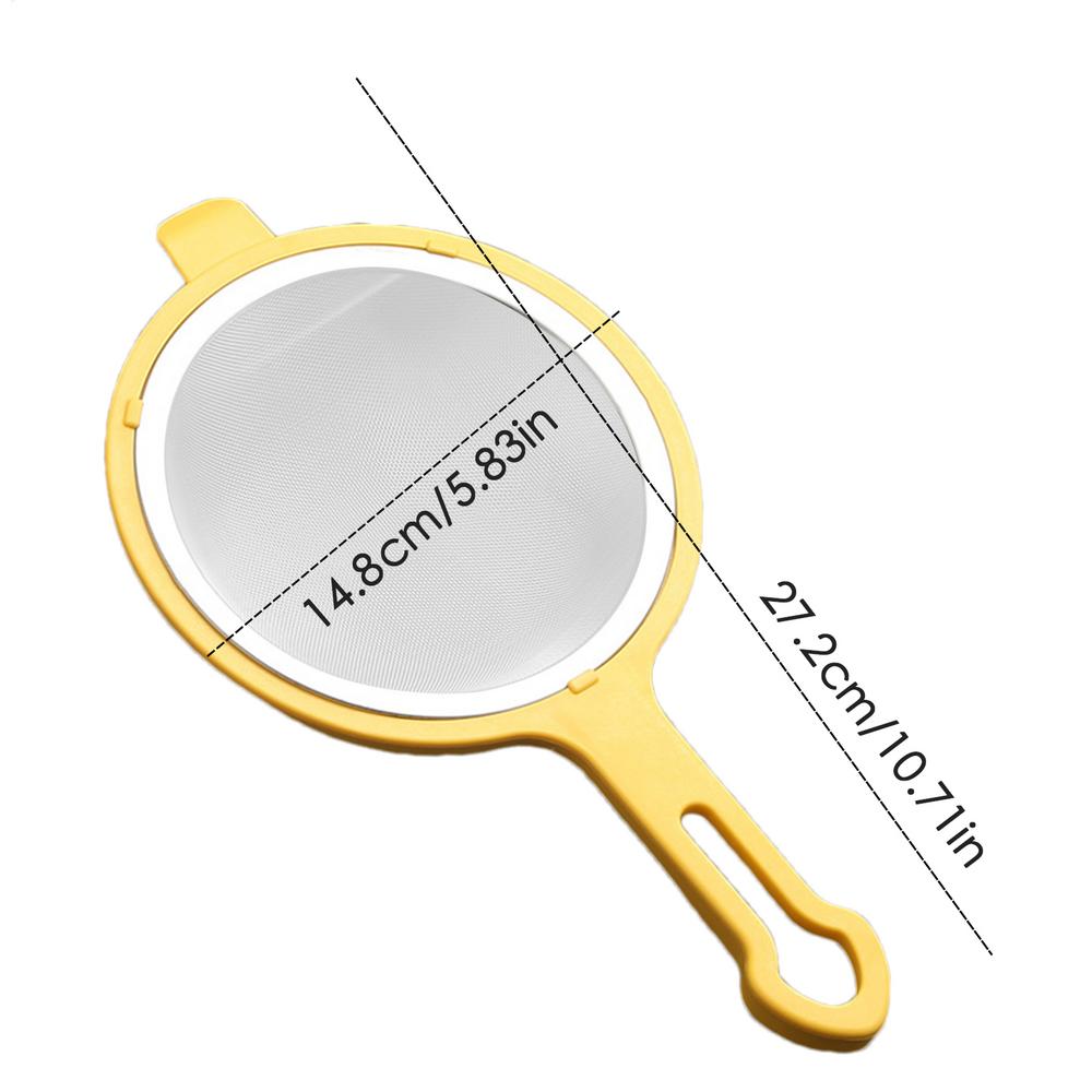 Kitchen Colander Strainer Food Colander Sieve Strainer Stainless Steel Juice Loose Tea Strainer Versatile tool Small Sieve Spoon