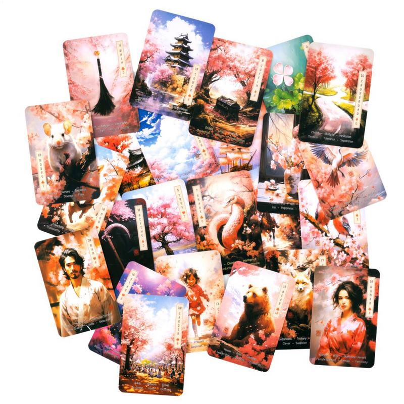 Tarot Cards Beginner-Friendly Portable Deck Oracle Broad Divination Guide For Reading Game Full-English Version For Travel
