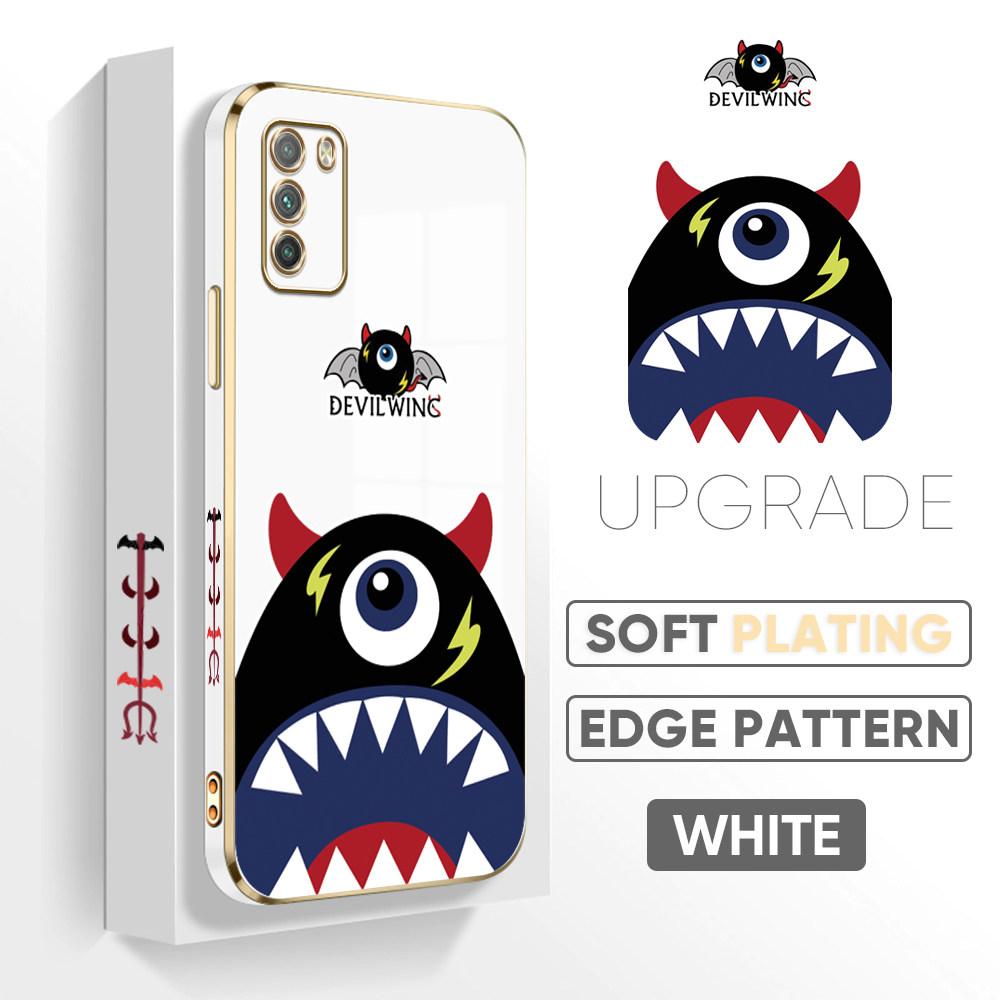 Colorful Printing Patterns Square Edge Pattern Casing Plated Phone Shell Luxury Plating Soft Phone Case for Huawei Honor Xiaomi Redmi