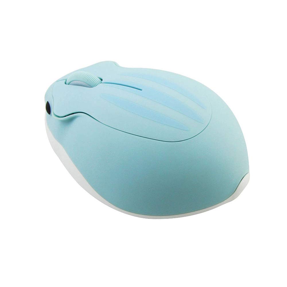Wireless Hamster Cute Animal Medium Wireless USB Character Mouse for Women and Compatible with and MacBook 2.4Ghz Mouse, Design, Size, Quiet,