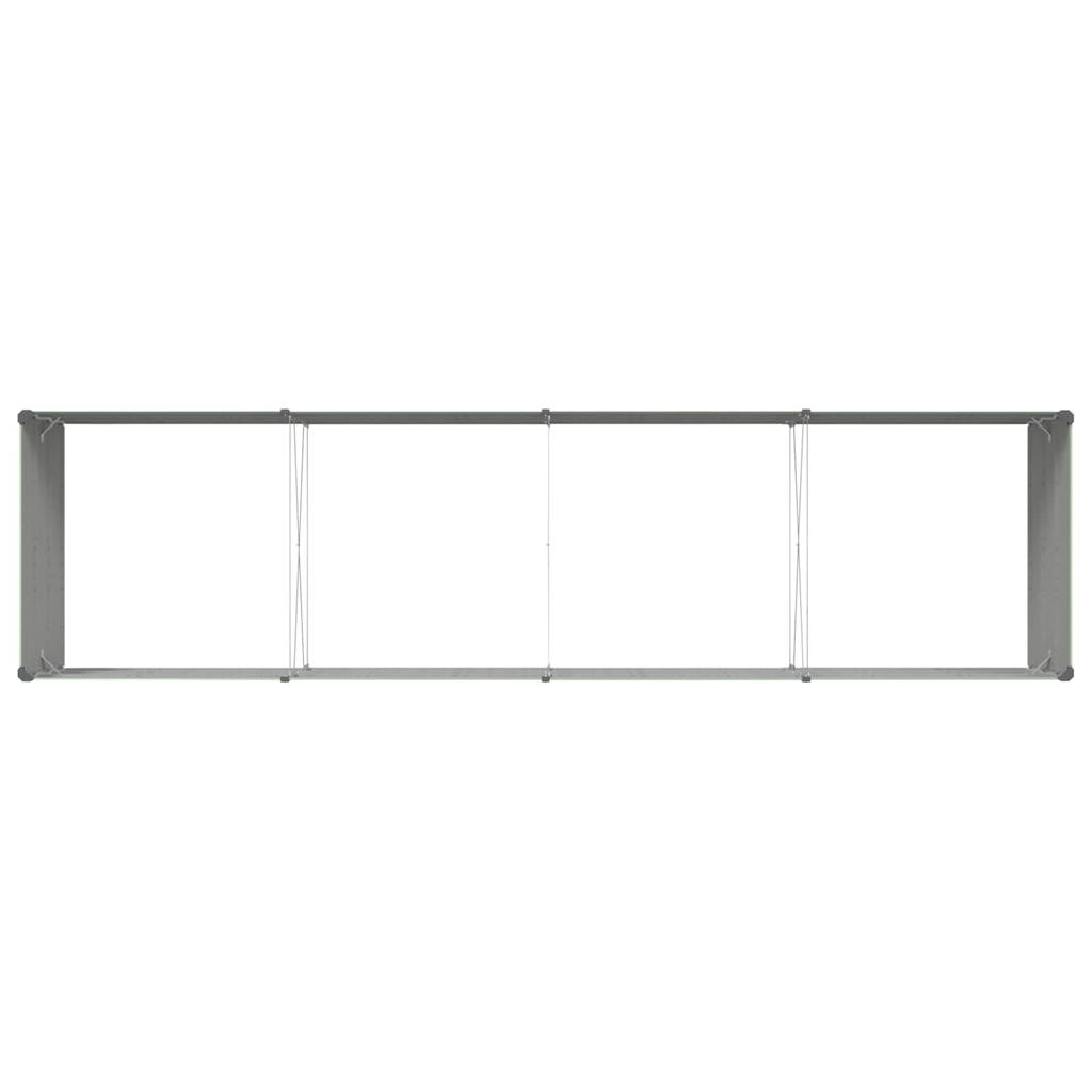 Planter Pastel Green 385 X 100 X 45 Cm Galvanized Steel