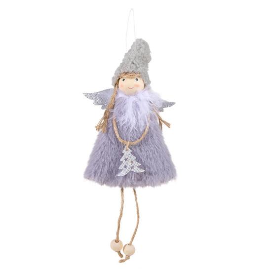 Christmas Tree Pendant Angel Doll Decorative Ornament Festive Home Decor Divine Charm Christmas Tree Hanging Element