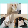 Silk Bucket Bag For Women With Magnetic Closure And Internal Phone Pocket For Daily Use
