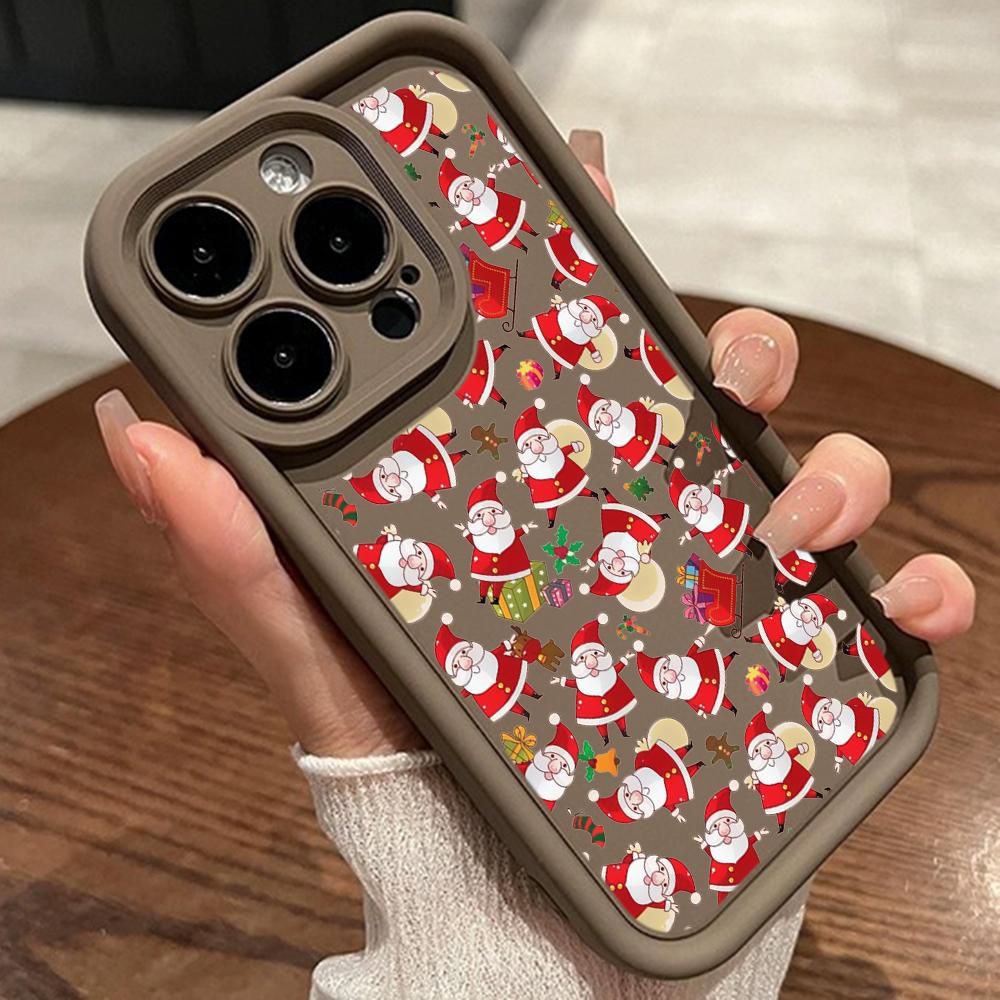 Sky Eye Ladder Soft Case für Samsung A06 A15 A25 A35 A55 A14 A24 A34 S23 S24 FE Alle Samsung Modelle Handyhüllen Cover NY43 Weihnachten Frohes Neues Jahr Kunst