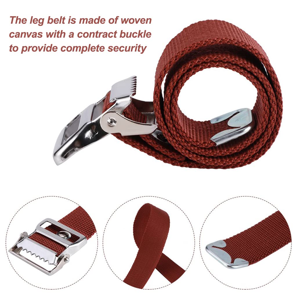 2 PCS Drywall Stilt Replacement Parts, Leg Straps Kit for Stilts, Leg Fixing for Plastering, Painting and Wiring