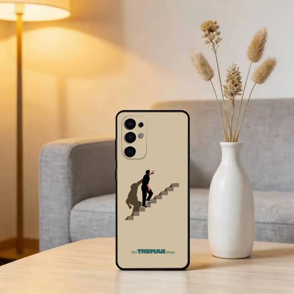 T-The T-Truman S-Show Phone Case Black Silicone Soft For Samsung S25,S24,S21,S22,S23,S30,Ultra,S20,Plus,Fe,Lite