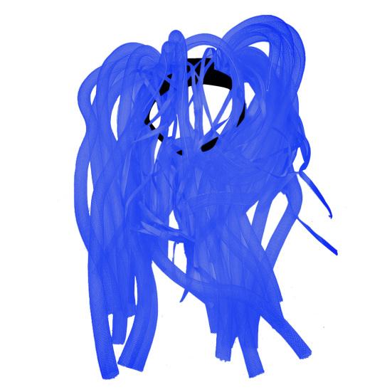 Glow Hair Braid Luminous LED Halloween LED Flashing Headband Costume Dress Up for Party