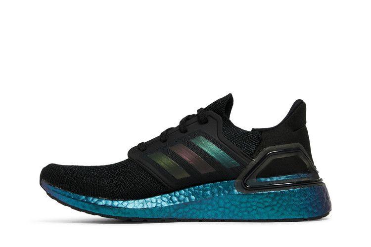 adidas UltraBoost 20 'Black Signal Cyan'