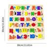Alphabet Wooden Puzzles For Toddlers, Learn  Alphabet Words For Kids,  Toys Montessori Educational Puzzles