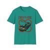 Unisex Softstyle T-Shirt Surreal Twisting Limousine Graphic Streetwear Art