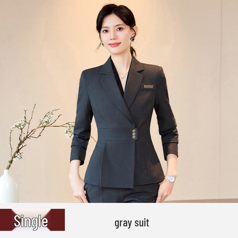 

Профессиональный женский деловой формальный пиджак на осень/зиму 2024 L