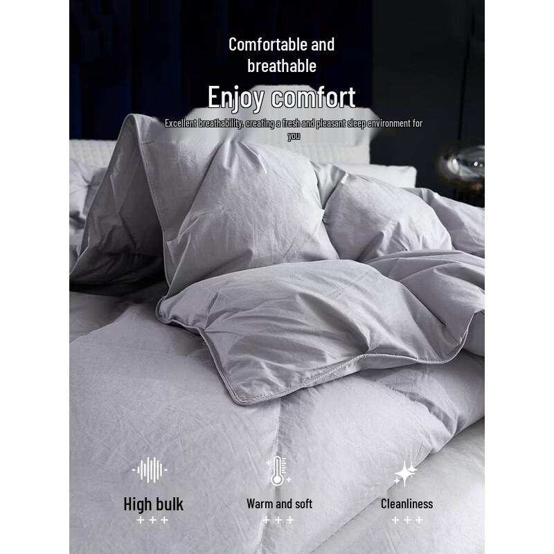 Muji 100% White Goose Down Winter Quilt