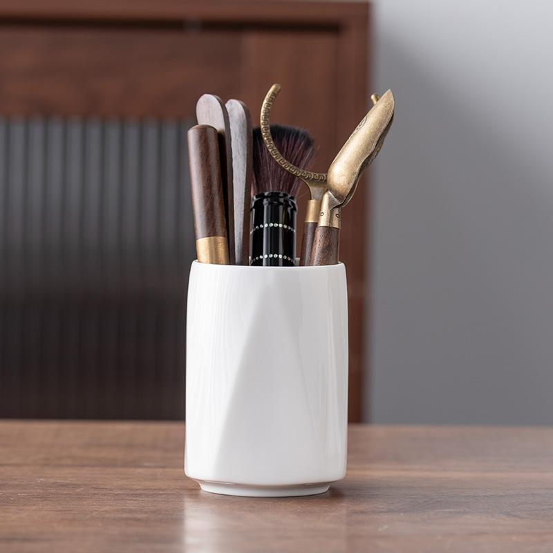 

Саловый нефрит фарфор черное сандаловое дерево набор из шести предметов чайные аксессуары чайная игла чайная ложка чайный пинцет чайная ручка чайная игла набор элитных инструментов