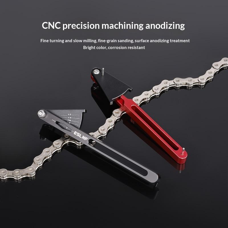Chain Checker Chain Wear Indicator Tool Kits Multi-Functional Chains Gauge Measurement For Mountain Road Bike