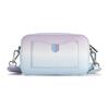 New FILA Polyurethane PU Synthetic Leather Box Bag Shoulder Bag Crossbody Bag Women's Sky Blue F13W429164FLB