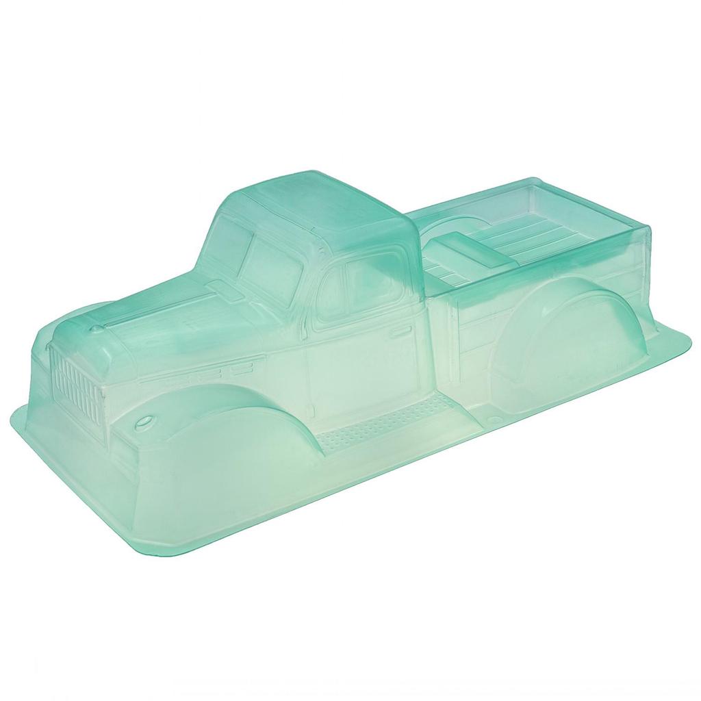 RGT RCPickup Trunk Body Shell Transparent Shell Modified Part 313mm Wheelbase for SCX10 TRAX4 1:10 RCCar Accessories