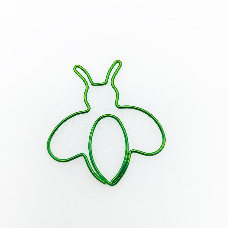 Colorful Butterfly and Bee Cartoon Paperclips - Creative New Design