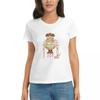 Women TShirt Sarah Kay Swing Girl Summer Short Sleeve Tees Round Neck Cotton T Shirts Clothes Tops Streetwear