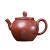110ml Yixing Purple Clay Teapots Handmade Bird Bamboo Leaf Pattern Chinese Zisha Tea Pot Small Capacity Kettle Household Tea Set