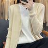 Navava Men S Ribbed Simple Zip Up Long Sleeve Knit Cardigan Nk1956