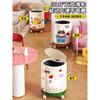 Dachshund Trash Can, Household Living Room, Enlarged Capacity Bucket, Light Luxury, High-end Bedroom, High Value with Lid, New Paper Basket