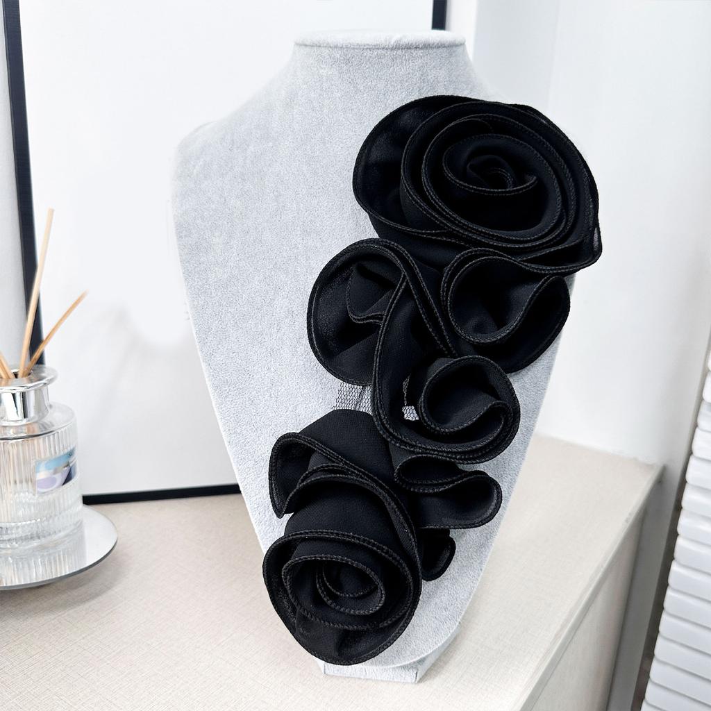 Flower Appliques for Handmade Project Costume Garment Party Wear Costume Oversized Flower Patches Clothing Decoration