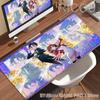 Mauspad Laptop Ayase Momo Takakura Ken Seiko Kawaii Mauspad XXL Dandadan Anime Mädchen Tastaturmatte PC Gamer Schrank HD Schreibtischmatte