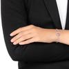 Swarovski ENGAGED Rotatable Heart-shaped Bracelet for Women, Rhodium-plated 5254686
