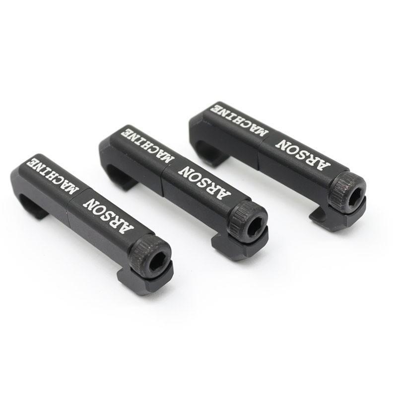 

Guide Rail Pigtail Switch for Sotac M300/M600/PEQ Flashlight with Cable Clip & Dual Routing
