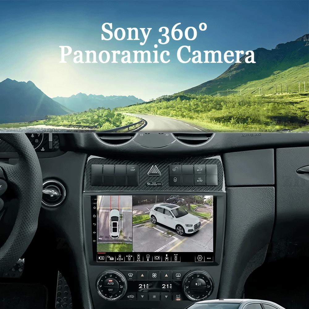 Pentru Mercedes/Benz/CLK/W203/W209/W219 W169 A160 C180 C200 Navigație GPS Player video Auto Radio 8+128G Android 14 Video pentru mașină