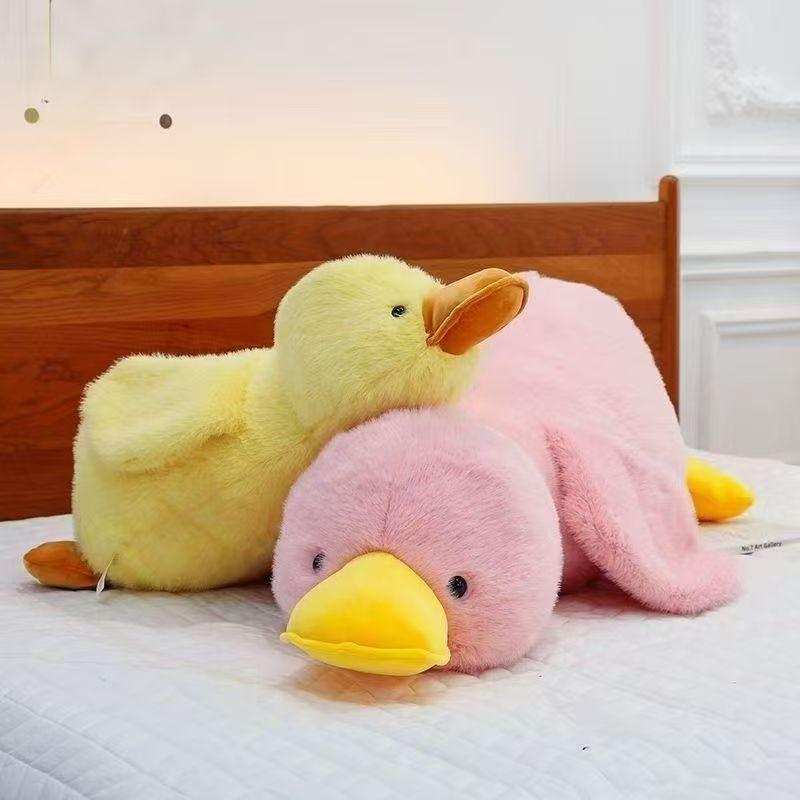 Yellow Duck Plush Toy Soft Stuffed Doll Sofa Cushion Comfort Companion Birthday Gift Filled Simulation Plush Toy Children Toys