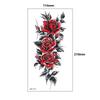 Aesthetic Romantic Fake Tattoo Stickers Half Sleeve Realistic Floral Temporary Tattoos For Women Waterproof Long Lasting Body Art 6 Sheets  Jewelry