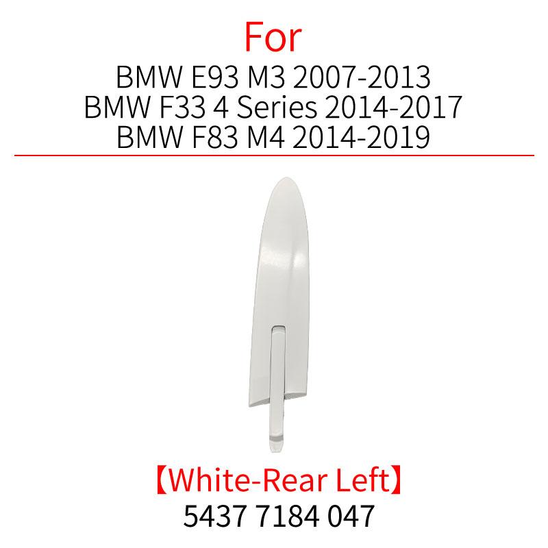 For BMW E93 F33 F83 Car Left / Right Hinge Covers Roof Convertible Trim strip Accessory For BMW M3 M4 4 Series 420 425 430