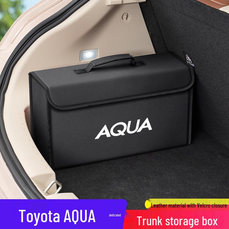 Foldable Trunk Storage Organizer for Toyota AQUA - Car Interior Accessory