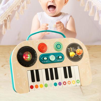 DJ Piano Toy Electronic Keyboard Multifunctional Educational Musical Instrument for Baby Boys&
