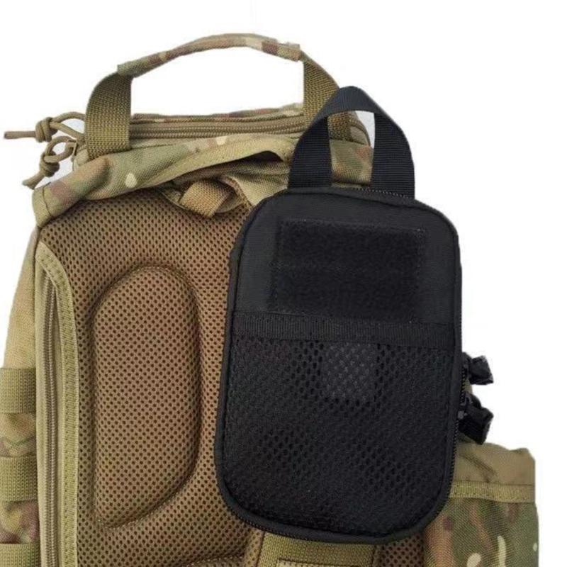 Portable Medicine Bag First Aids Pouches Waist Bag Tactically Medicals Pouches Zippers Waist Pack Small Utility Bag